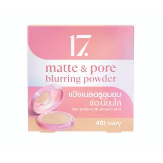 17 Matte & Pore Blurring Powder 6G เซเว่นทีน แมท พาวเดอร์
