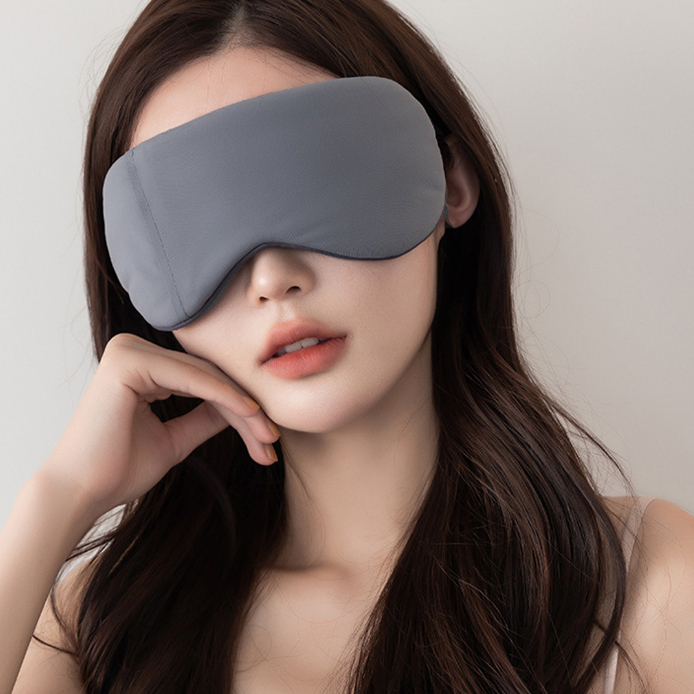 ผ้าปิดตา 3D Sleep Eye Mask มืดสนิท บรรเทาความเมื่อยล้าตา ใช้ได้ 2 ด้าน เข้ากับทุกสรีระ สายรัดนุ่ม ไม่ระคายผิวหน้าขณะนอน