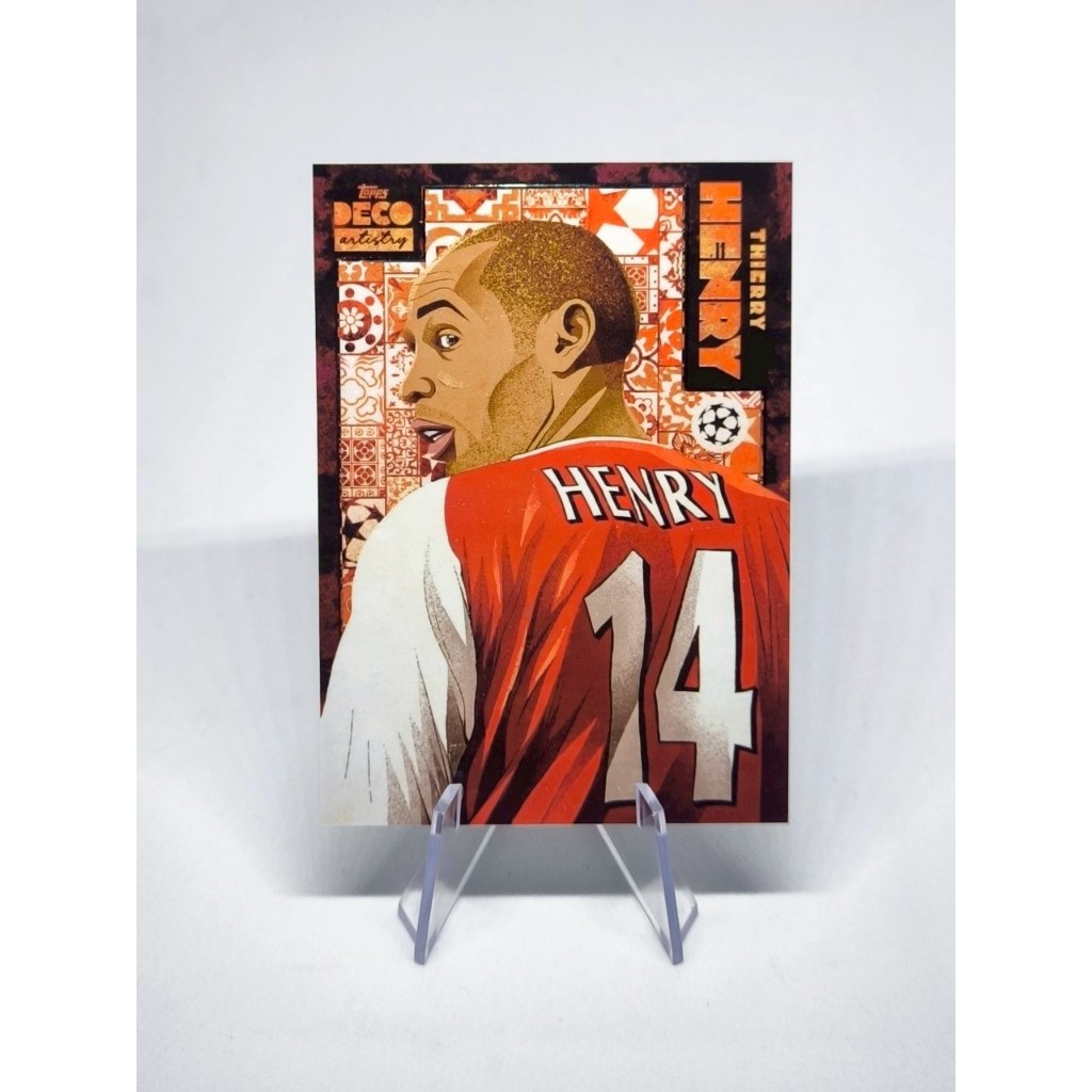 การ์ดฟุตบอล Topps Deco Artistry Insert 2025
