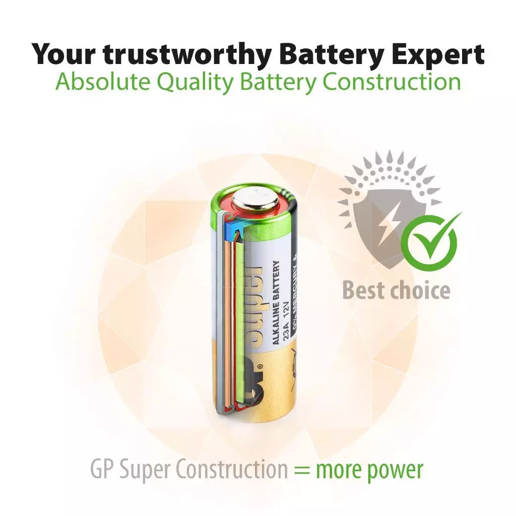 GP Batteries 23A 12V ถ่านรีโมทรถยนต์ thumbnail 8