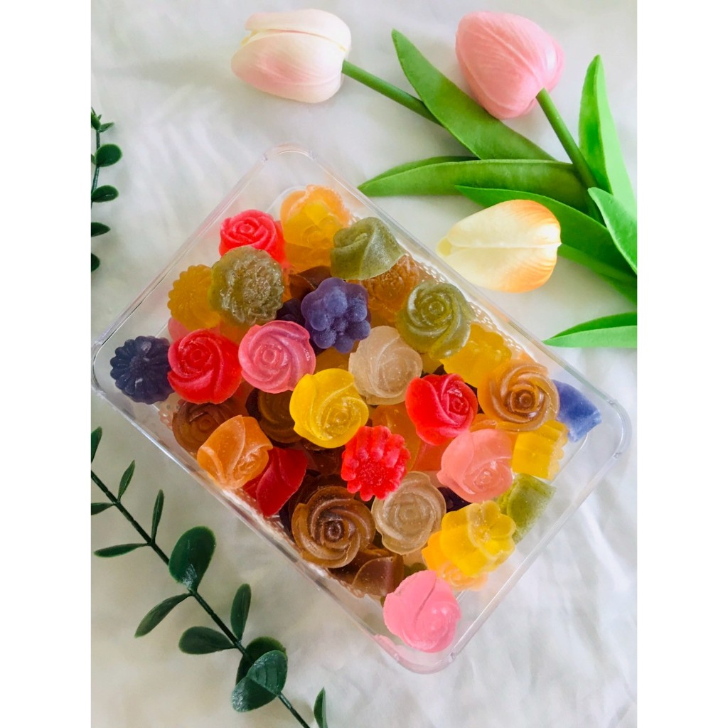 วุ้นกรอบ By jasmine หวานน้อยกรอบนอกหนึบใน Home made100%ต้นตำรับสูตรคุณยาย By jasmine