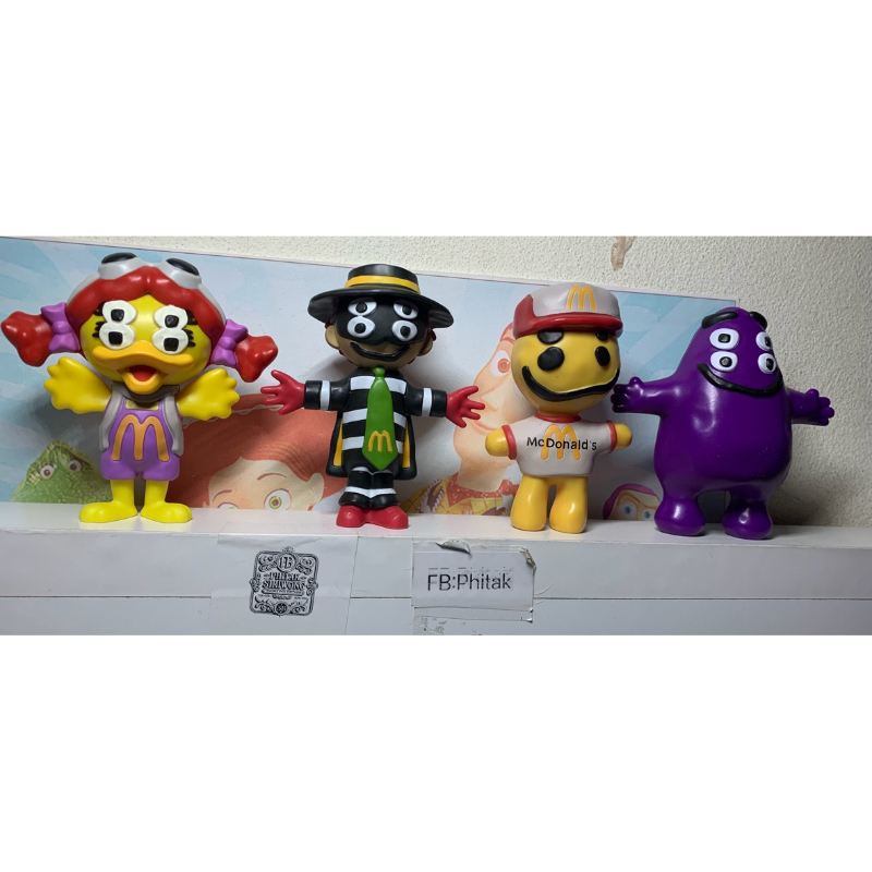 Mcdonalds 2022 Complete Lot Set Of 4 Cactus Plant Flea Market Happy Meal Toys