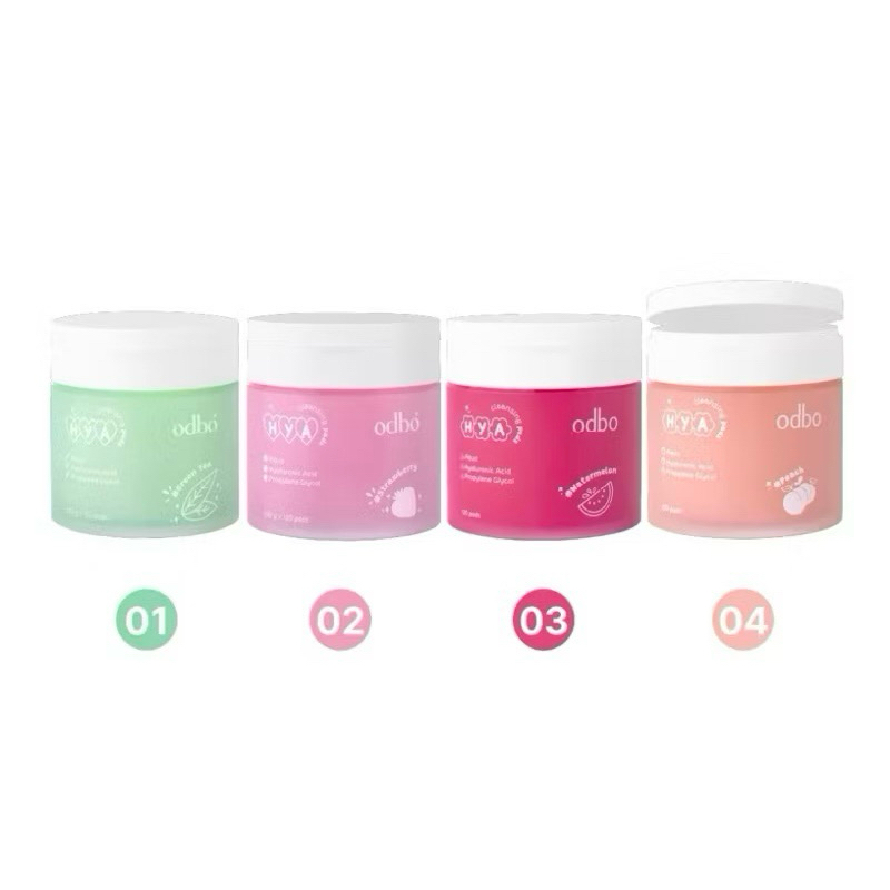 (ODR03) Odbo Hya Cleansing Pads โอดีบีโอ ไฮยา คลีนซิ่ง แพด ขนาด 130กรัม