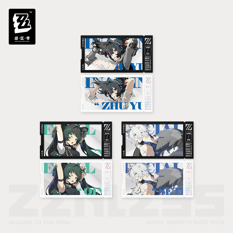 [ พร้อมส่ง / Official ] Zenless Zone Zero Mindscape Card Set - N.E.P.S. ZZZ เซ็ตการ์ด Mindscape ฝ่าย