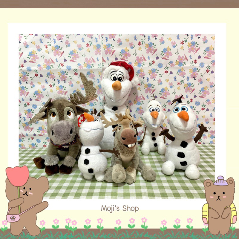 ตุ๊กตา Olaf & Sven จาก Disney Frozen
