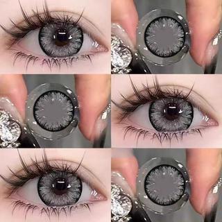 💄Midroo[0°~-600°]  🎀[ซื้อครบ฿70 แถม 2gift❗] สุดคุ้ม รุ่นแฟชั่นขายดี บลิงบลิงๆ ตาประกาย Black/Grey/Brown-14.5mm รายเดือน🔥