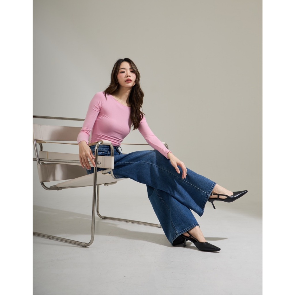 wilana รองเท้าคัทชูหัวแหลม รุ่น R55