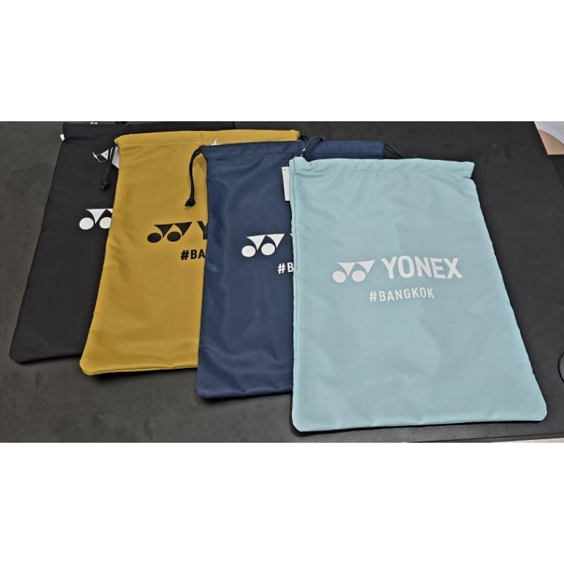 กระเป๋าถุงรูด Yonex สำหรับใส่เสื้อผ้า รองเท้า อุปกรณ์กีฬา ของแท้ 100%