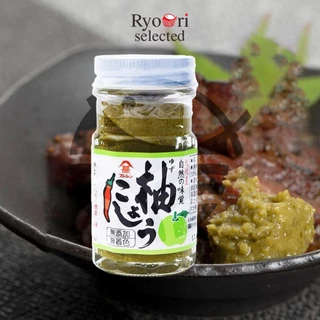 ซอสผิวส้มยูสุผสมพริก ซอสผิวส้ม ซอสพริกยูซุ (Yuzu Kosho) ขนาด 60 กรัม แบรนด์ Fujijin [02-00036]