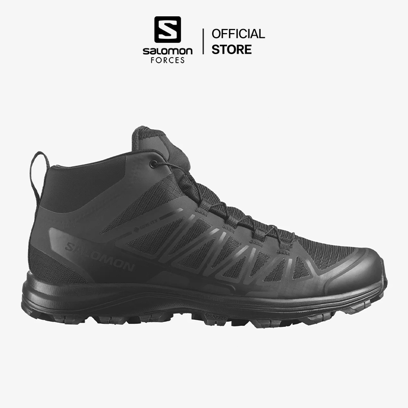 Salomon Forces - Speed Assault 2 GTX [ Black ] รองเท้าผู้ชาย ข้อกลาง ตำรวจ ทหาร คอมแบท น้ำหนักเบา ไม่เมื่อยเท้า