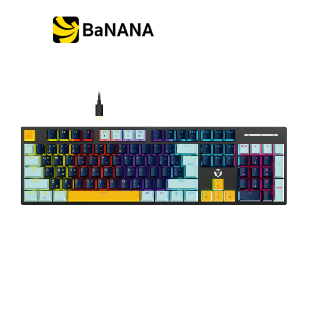 คีย์บอร์ดเกมมิ่ง Fantech Mechanical MK889S Navy Blue KeyThai by Banana IT