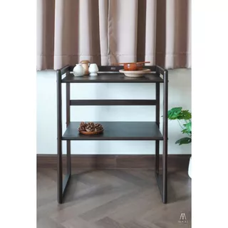 MAAI Design Denshi Shelf ชั้นวางไมโครเวฟ2ชั้น วางของอเนกประสงค์หรือชั้นวางเตาอบไมโครเวฟ สไตล์ญี่ปุ่น