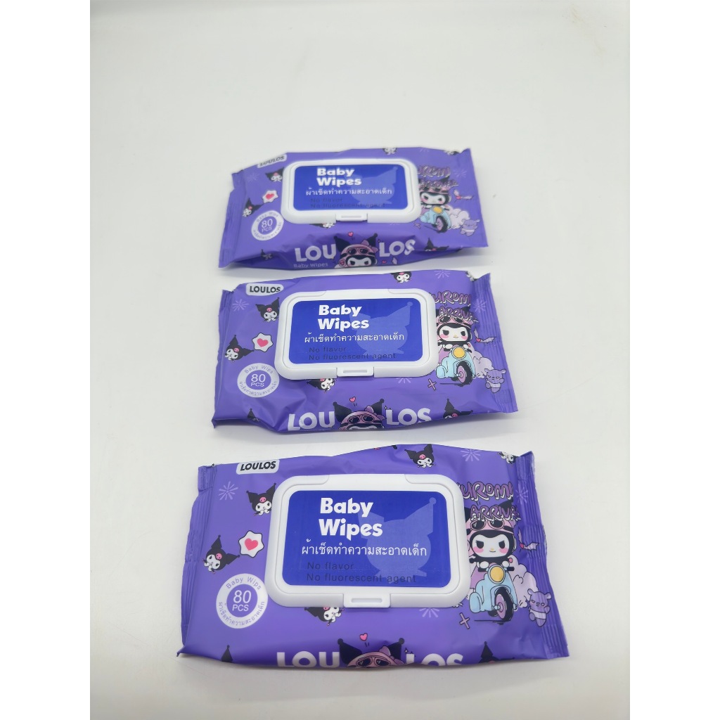 ทิชชู่เปียกของเด็ก คุโรมิ กระดาษเปียก Baby Wipes ผ้านุ่มชุ่มชื่น