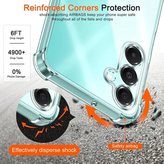 เคสใสกันกระแทก SAMSUNG A07 A17 A57 A06 4G/5G A16 A26 A36 A56 A55 A15 A25 A35 A05 A05S A14 A24 A34 A54 A23 A04S A03S 018