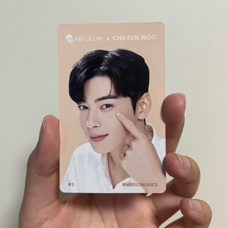 [ส่งต่อ] photocard cha eunwoo / การ์ด ชาอึนอู