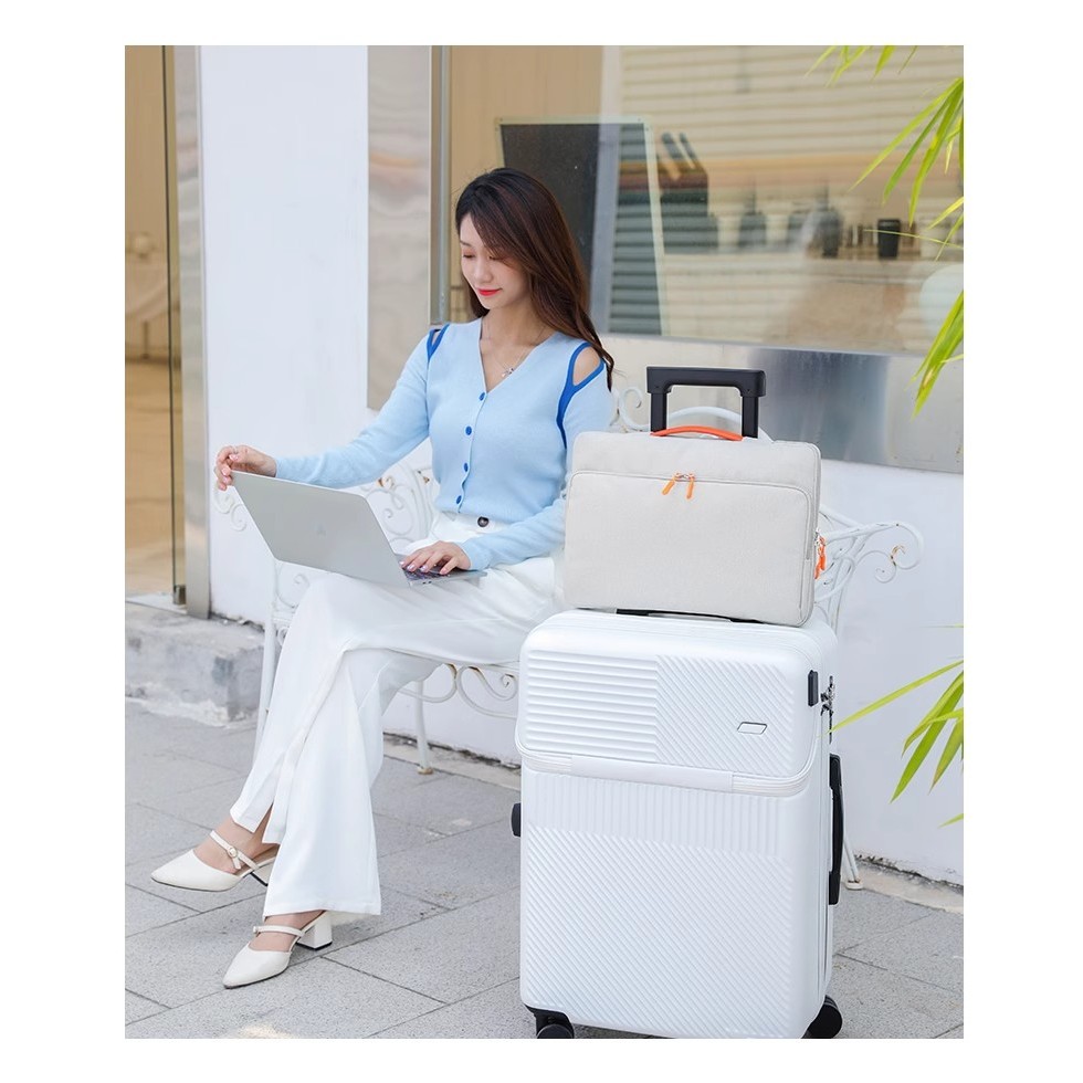 กระเป๋าแล็ปท็อป  laptop bag notebook 15นิ้ว case ซองโน๊ตบุ๊ค กันน้ำ กันกระแทก กันรอยขีดข่วน