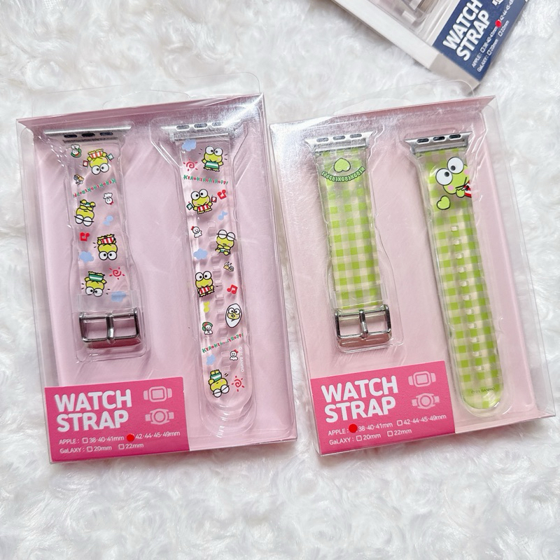 *พร้อมส่ง* สายนาฬิกาใช้สำหรับ Apple watch ลิขสิทธิ์แท้จากเกาหลี Keroro