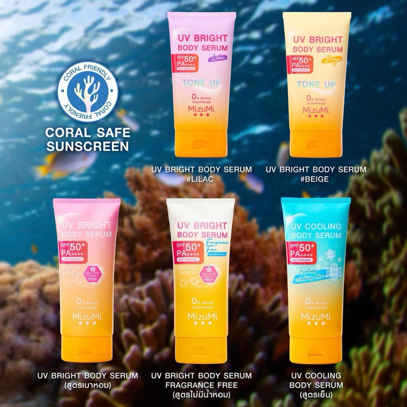 (มีส่งด่วน) กันแดดmizumi มิซึมิ กันแดดผิวกาย mizumi
