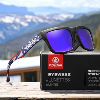 KDEAM แบรนด์แท้ 100% ร้านไทยส่งเร็ว แว่นตากันแดด เลนส์ Polarized แว่นกันแดดผู้ชาย (ผู้หญิงใส่ได้)