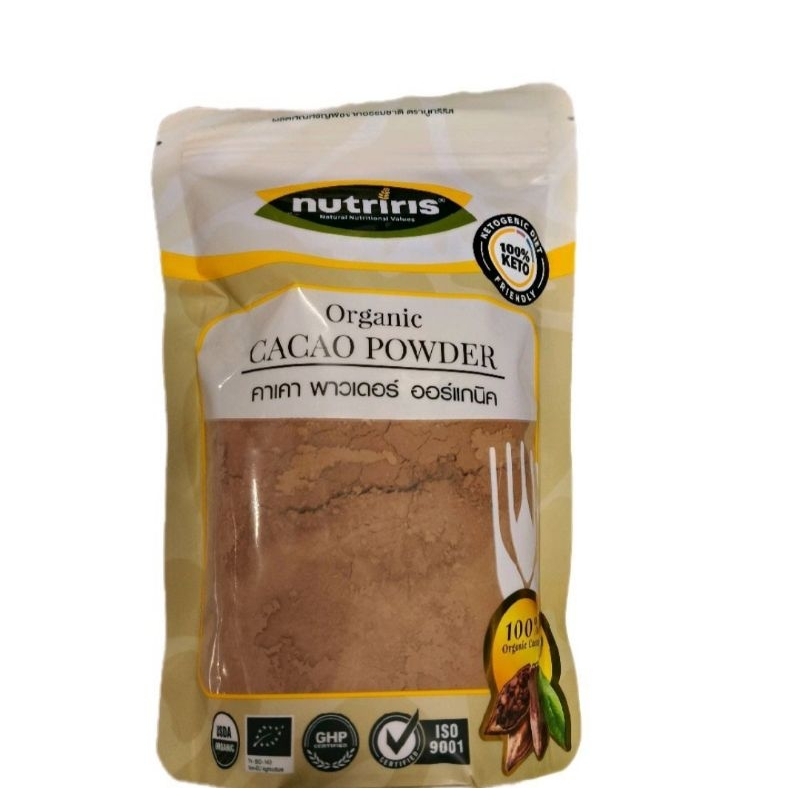 คาเคาผง ออร์แกนิค100%  ตรานูทริริส นำเข้าจากเปรู