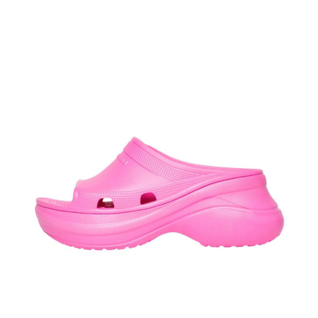 Balenciaga  รองเท้าแตะเย็น Crocs ก้นหนา แฟชั่น Sandals น้ำหนักเบาและสะดวกสบาย