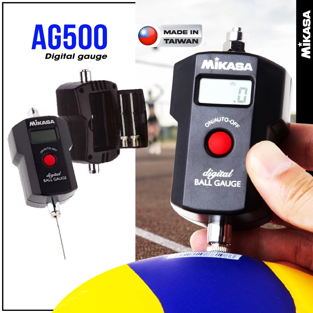 MIKASA มิกาซ่า อุปกรณ์เช็คลมบอล Digital gauge tw AG500 (2990)