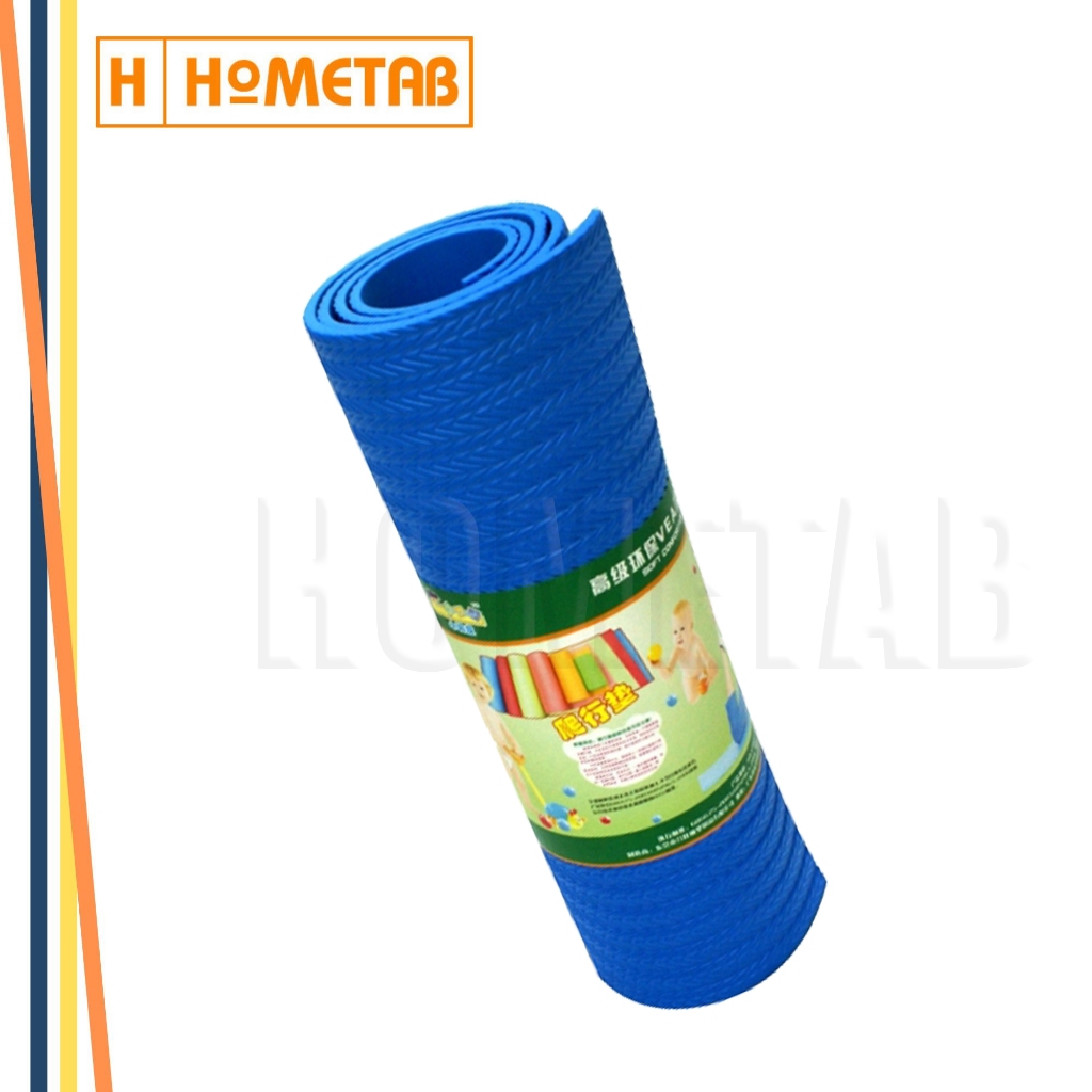 Hometab เสื่อรองเล่นโยคะ เสื่อโยคะ เสื่อรองโยคะ พื้นโฟม Sport ออกกำลังกาย ลดแรงกระแทก นุ่มสบาย