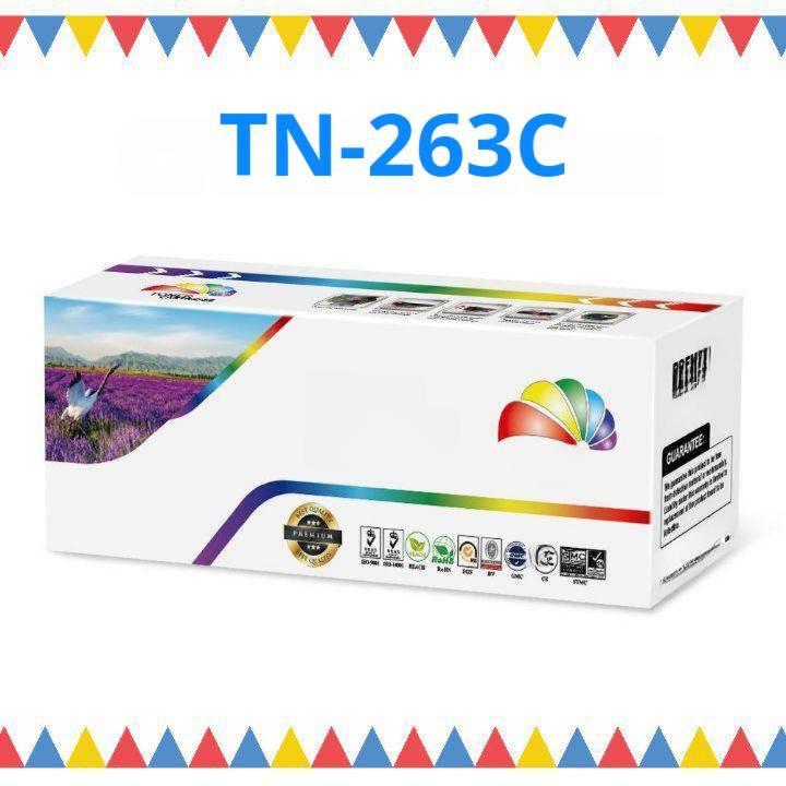 tn-263 หมึกเลเซอร์สี  ตลับเทียบเท่า TN-263C HL-L3210CW/L3230CDW/L3270CDW/L3290CDW MFC-L3710CW/L3730C