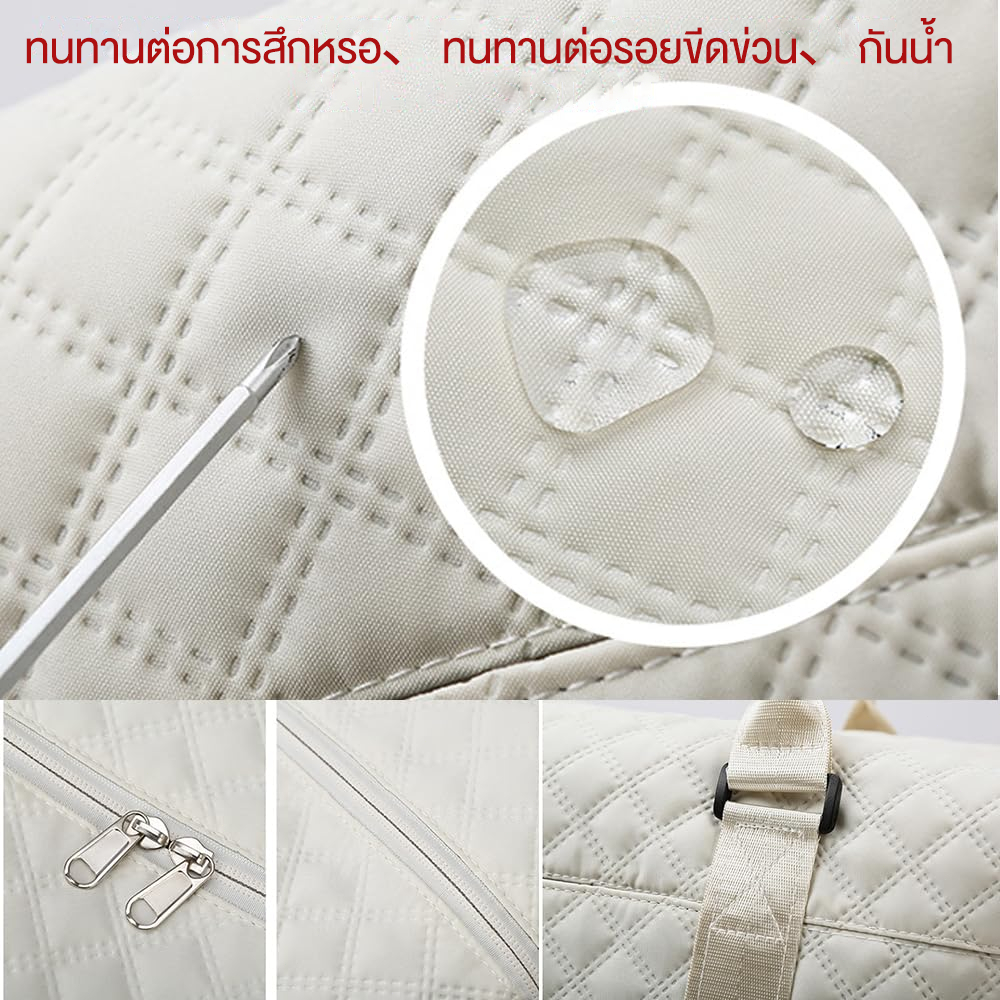 สุภาพสตรีกระเป๋าสะพายขนาดใหญ่ Tote Bag กระเป๋ายิมสำหรับผู้หญิง กระเป๋าวันหยุดสุดสัปดาห์สำหรับผู้หญิง