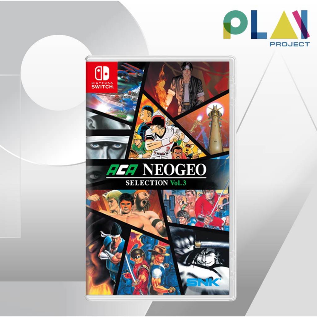 Nintendo Switch : ACA NEOGEO Selection Vol. 3 [มือ1] [แผ่นเกมนินเทนโด้ switch]