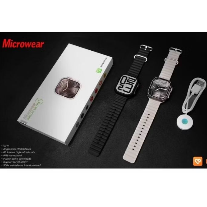 นาฬิกาSmartwatchรับรอง AI Microwear Watch Ultra3