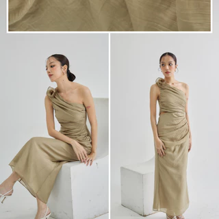 Tangerines - Calla lily one shoulder dress ชุดเดรส ออกงาน