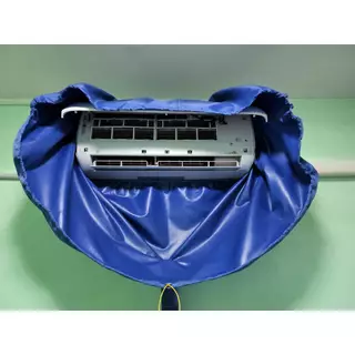 ผ้าใบล้างแอร์ รุ่นใหม่ล่าสุด กันน้ำรอบทิศทาง 12,000-24,000 BTU รุ่นกันน้ำยาเคมี ติดตั้งง่ายพกพาสะดวก