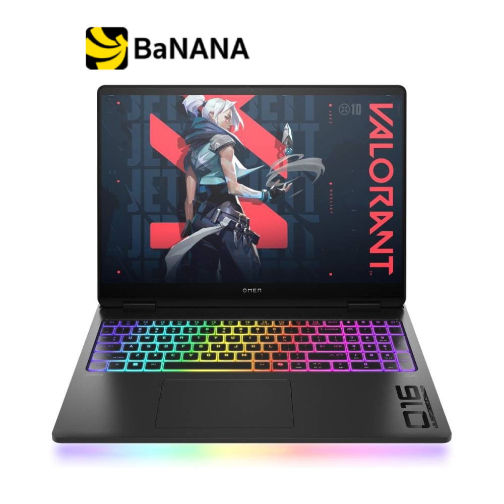 โน๊ตบุ๊ค HP OMEN MAX 16-ah0052TX Shadow Black by Banana IT