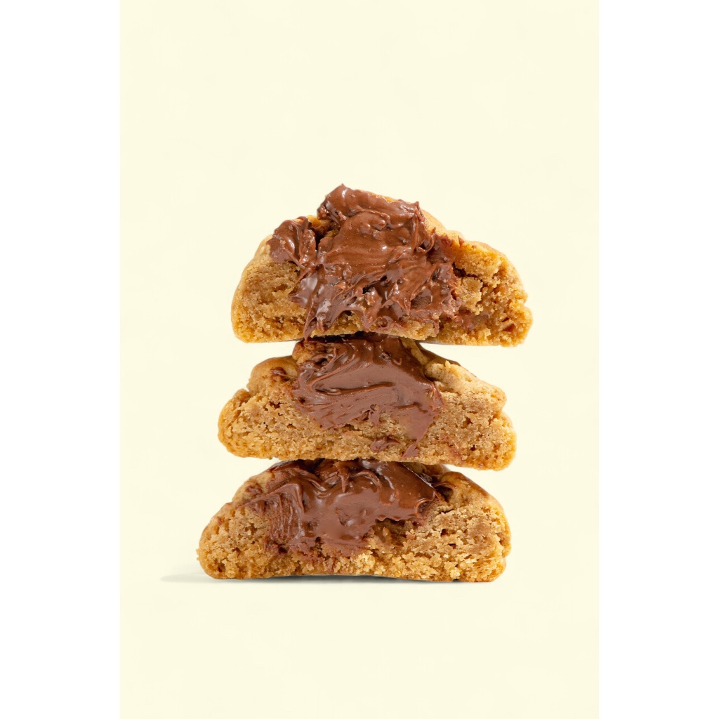 JingJai Bake นูเทลล่า ซอฟคุกกี้ ไส้เยิ้มๆ Nutella soft cookie