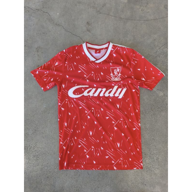 เสื้อบอลแท้ Liverpool 1990