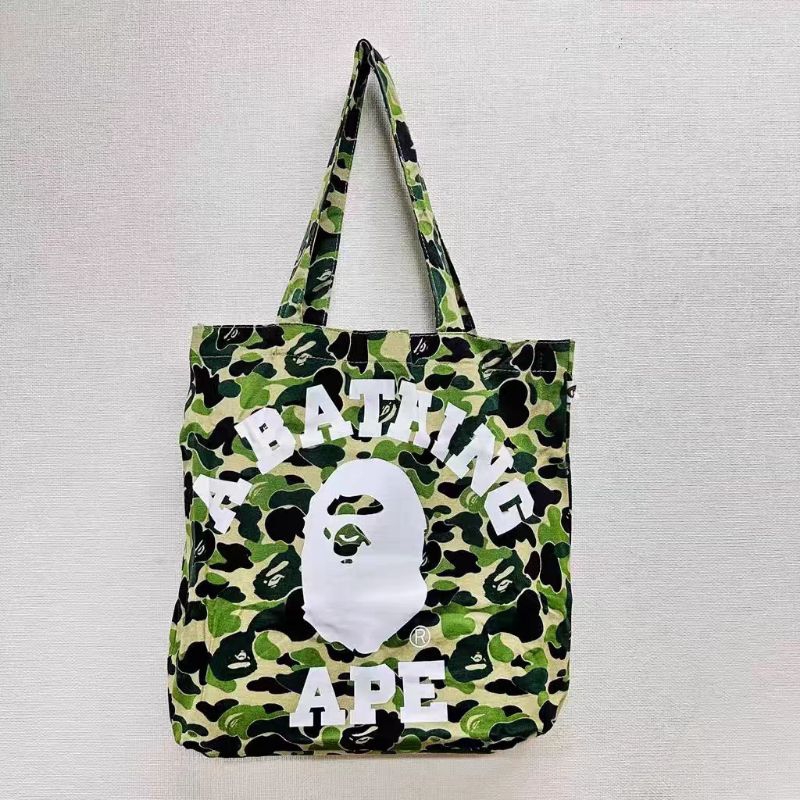 ถุงผ้า bape camo 39.5x34x8.5 cm