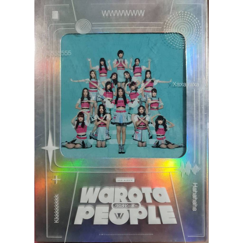 Boxset BNK48 3rd Album Warota People