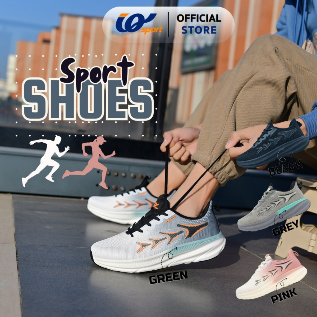 IQ SPORT รองเท้าผ้าใบผู้ชาย (Running) รหัส CY7-EG20049M