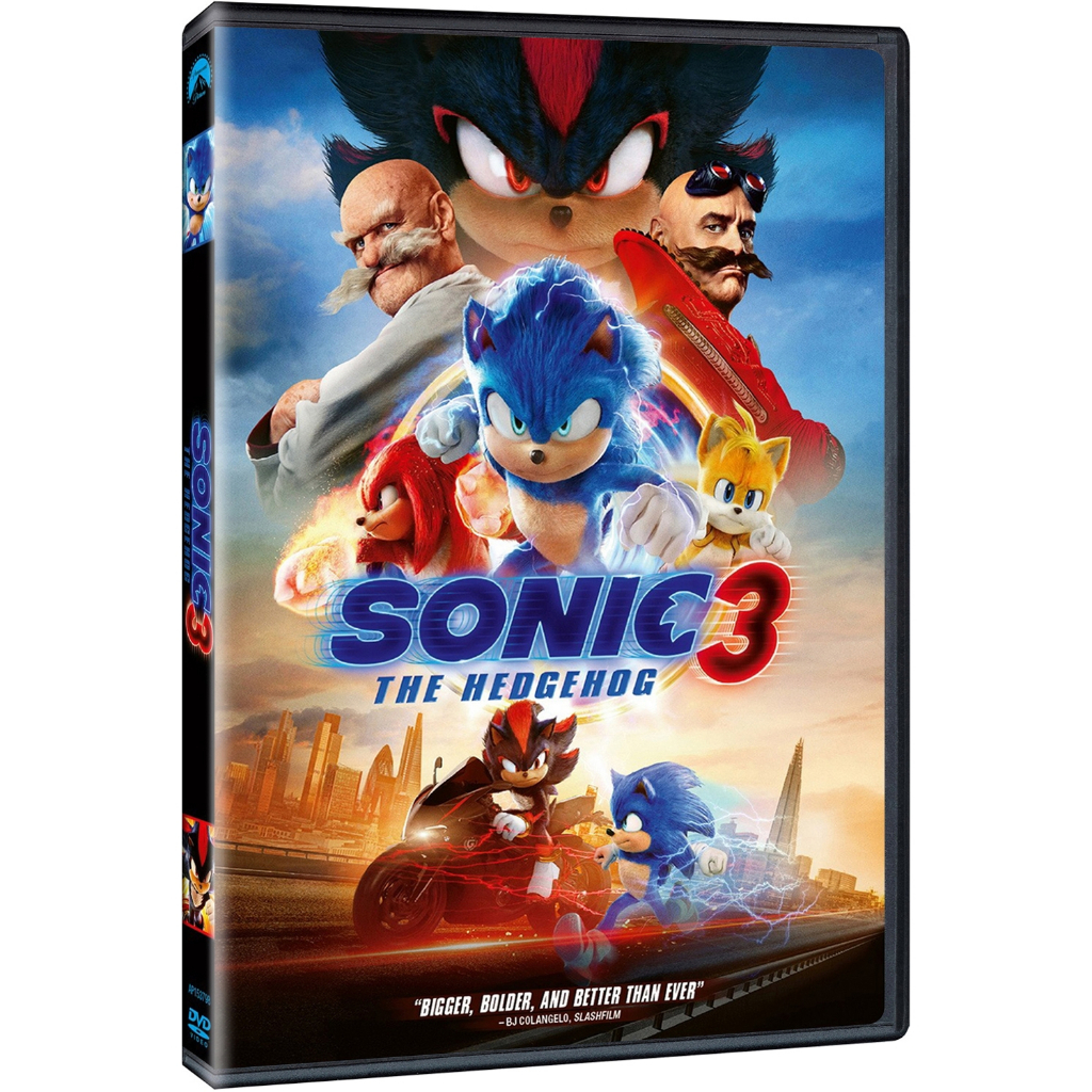 Sonic The Hedgehog 3 / โซนิค เดอะ เฮดจ์ฮ็อก 3 [DVD มีเสียงไทย/มีซับไทย] (Imported) *แผ่นแท้