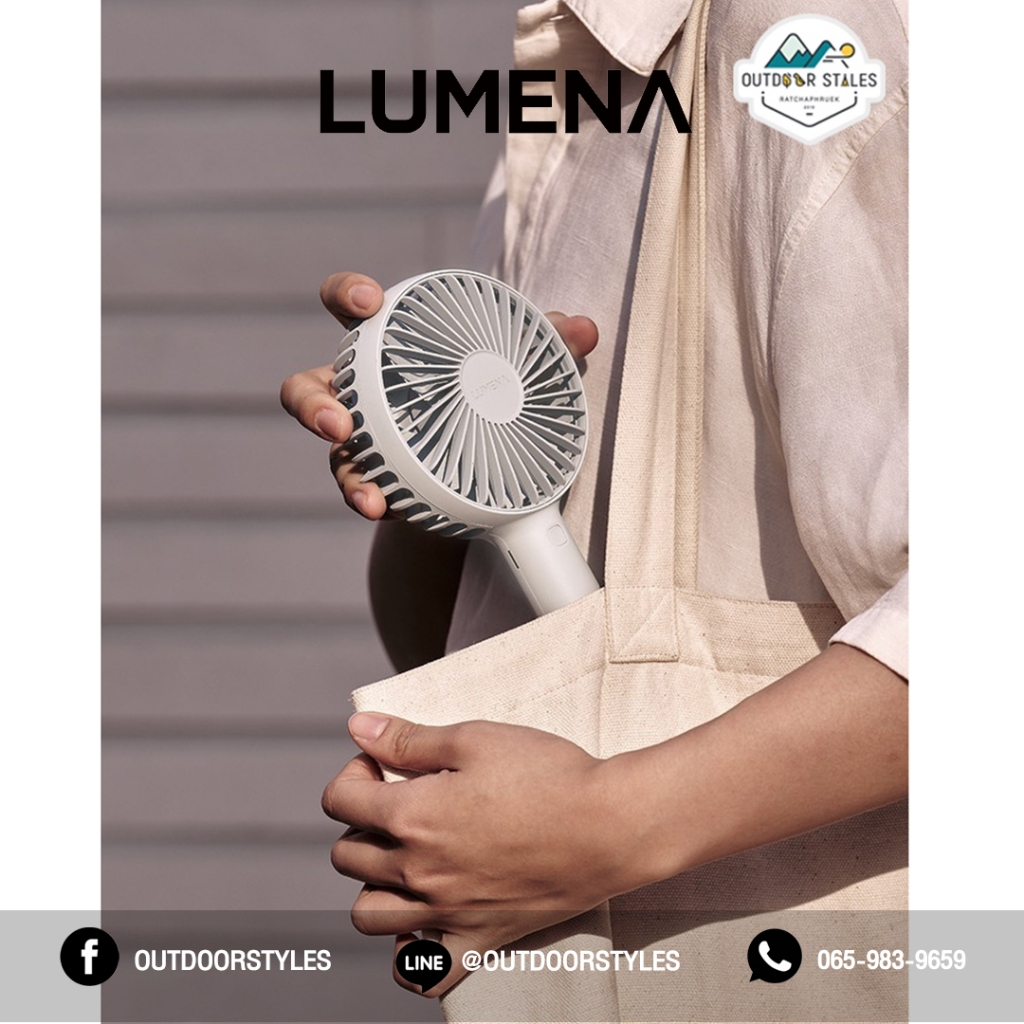 Lumena Pro4 Portable Handheld Fan