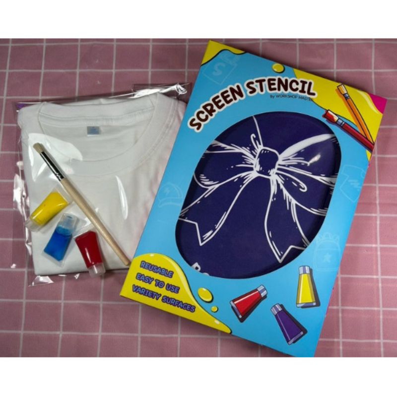 Box set Screen Stencil เสื้อ : ธีมผู้หญิง