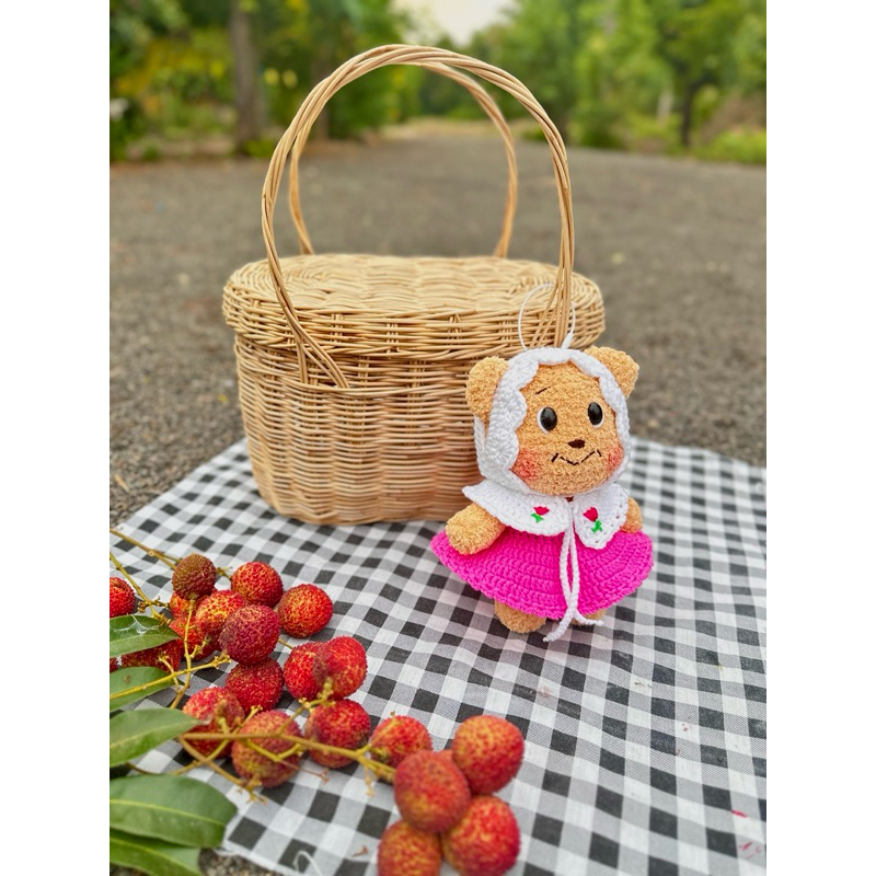✅Pre-order Butterbear ตุ๊กตาถักน้องหมีเนย ตุ๊กตาถัก งานฝีมือพรีออเดอร์*