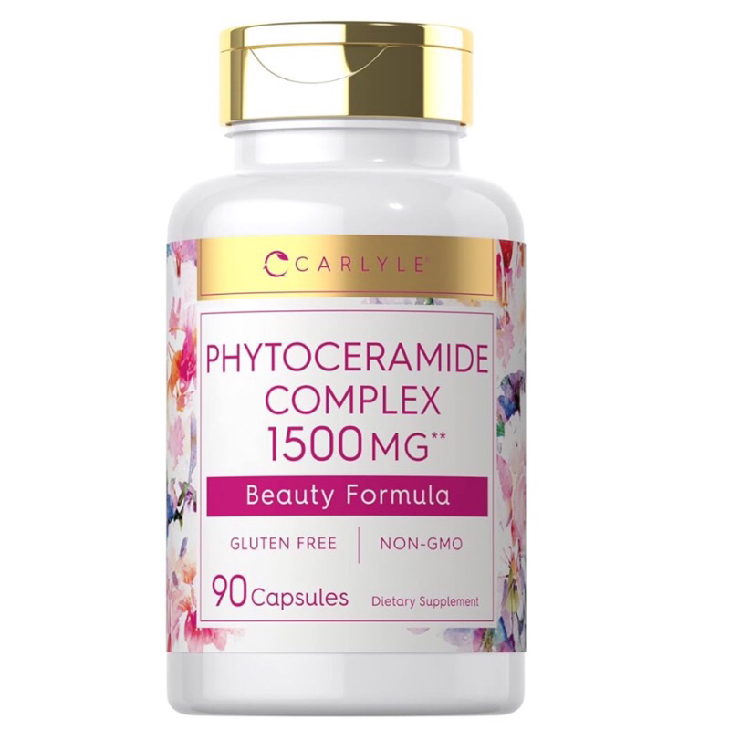 ( CARLYLE ) PHYTOCERAMIDES COMPLEX 1500 MG ( 90 แคปซูล ) นำเข้าจากอเมริกา