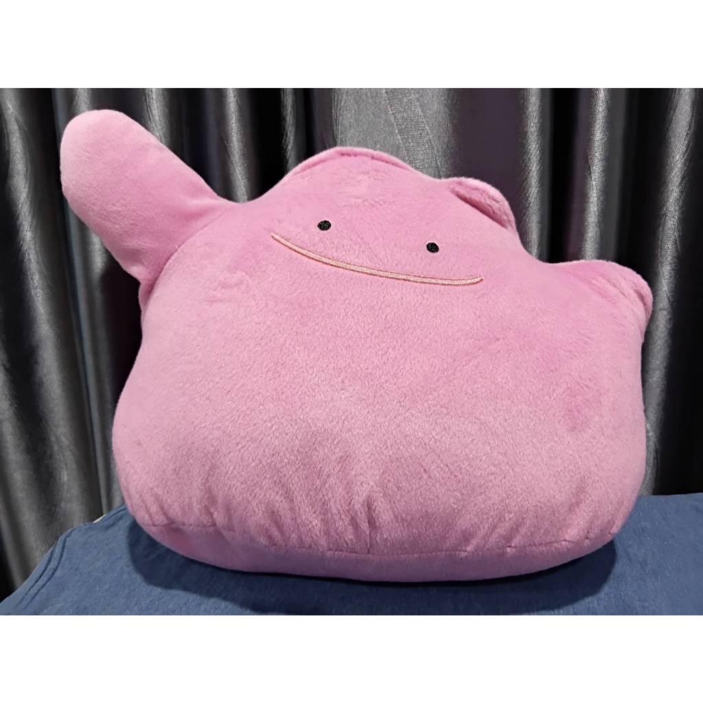 ตุ๊กตาโปเกมอน Pokemon Ditto สีชมพู ขนาด 16 นิ้ว ป้าย Banpresto