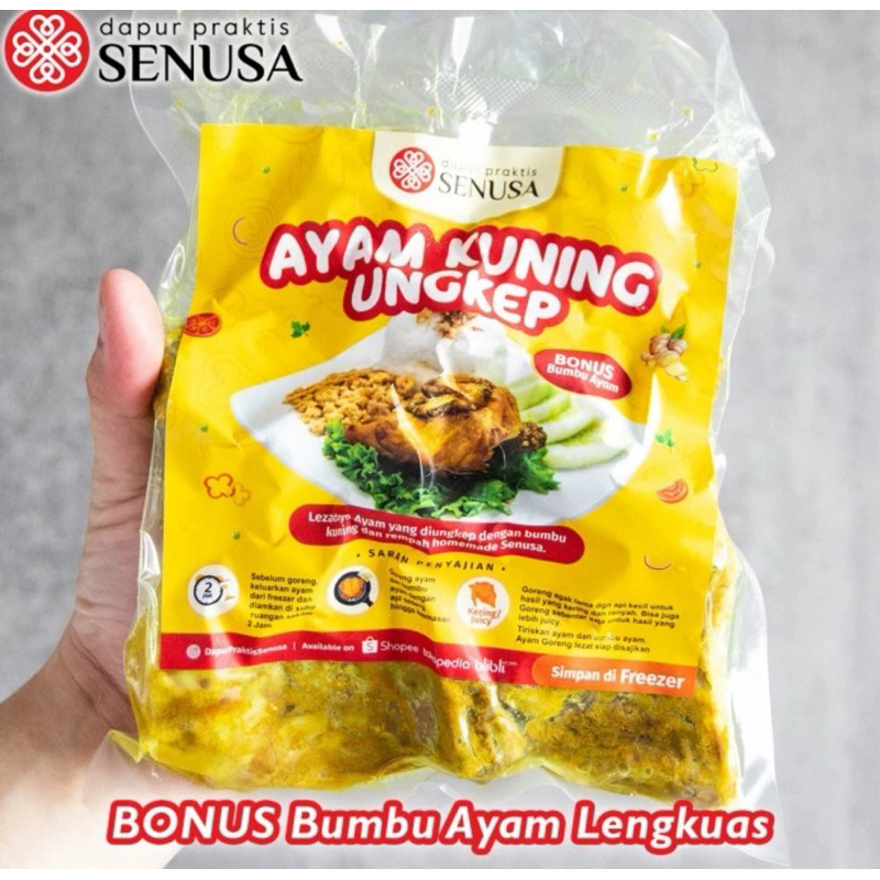 Indonesia Ayam Bumbu Kuning Ungkep Siap Goreng ( Asin Gurih) 4-5 pc Frozen