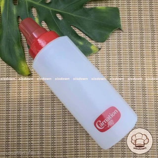 ขวดบีบทีพอท ขวดบีบคาร์เนชั่น1,000ml. /1200ml.ขวดบีบนมข้นหวาน ขวดบีบขนาดใหญ่ ขวดบีบนมข้น ขวดซอส