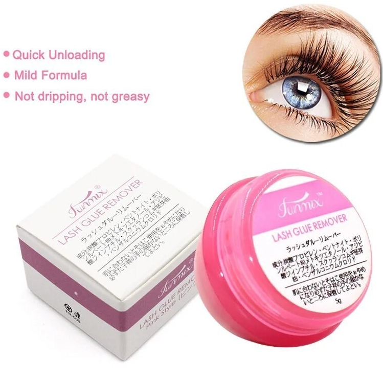 [ร้านในไทย] เจลถอดขนตา เนื้อเจล Funmix แท้💯 น้ำยาถอดขนตา ที่ถอดขนตา 5 g เจลล้างกาวติดขนตาปลอม ล้าง น้ำยาล้างกาวขนตาปลอม