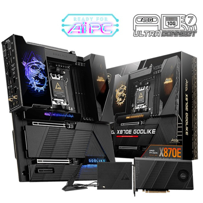 MSI MEG X870E GODLIKE AM5 MAINBOARD