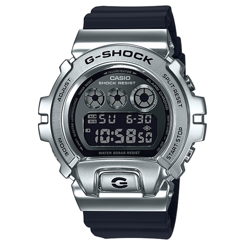 G-Shock นาฬิกาข้อมือผู้ชาย สายเรซิ่น สีดำ รุ่น GM-6900,GM-6900U,GM-6900U-1D